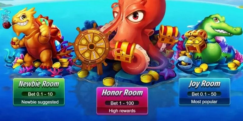 Đa dạng tựa game bắn cá siêu chất lượng